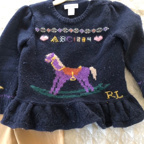 Princess Charlotte Ralph Lauren Sample Sweater - Picture 3 of 7